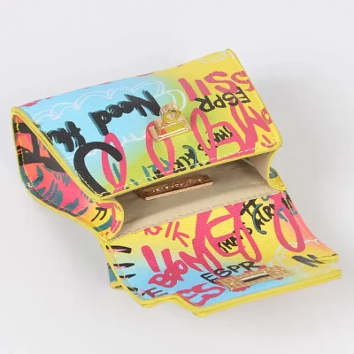Candy Graffiti Mini Handle Bag - Image 2