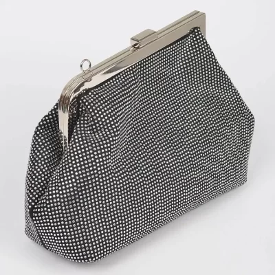 Solan Rhinestone Frame Clutch - Image 3