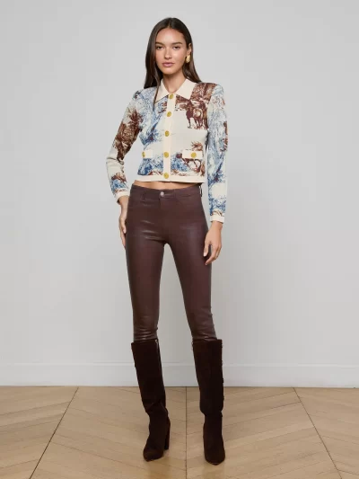 Osiris Jacquard Cardigan - Image 2