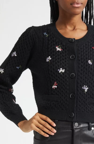 Rasa Cardigan in black multi - Image 2