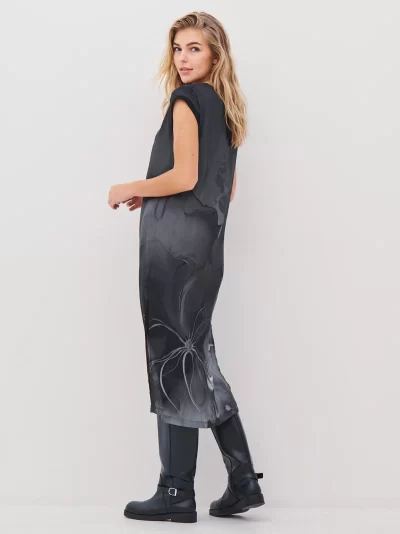 ABBI dress in grey - Image 4
