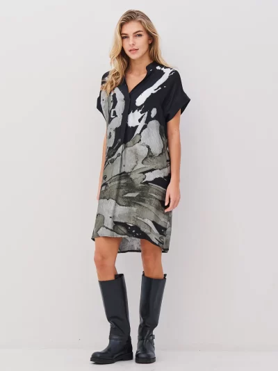 ABBI tunic in army - Image 5