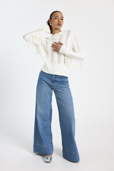 Hazel Fringe Sweater - Image 3