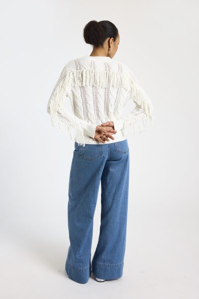 Hazel Fringe Sweater - Image 2