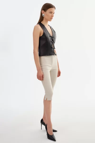 Bastina Vest in Black - Image 5