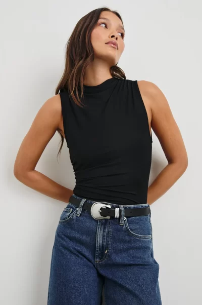 Christen Top in Black - Image 3
