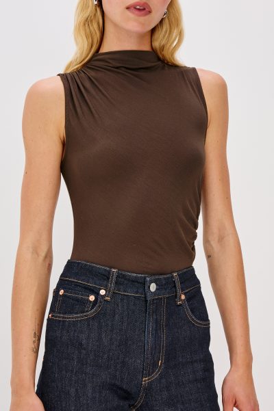 Christen Top in Espresso - Image 2