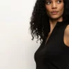 Treone Sleeveless Zip Mock Top - Image 4
