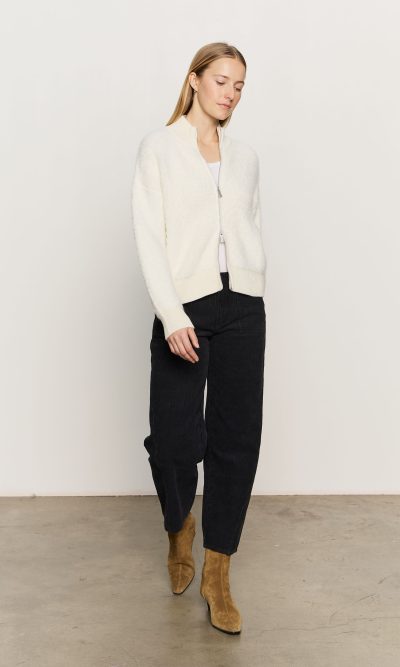 SAIRA BOUCLE SWEATER JACKET - COMING FALL'25 - Image 2