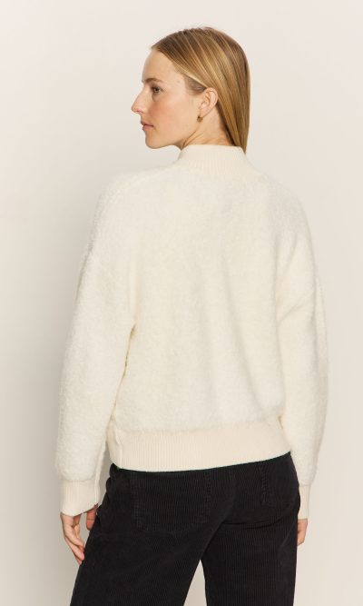 SAIRA BOUCLE SWEATER JACKET - COMING FALL'25 - Image 4