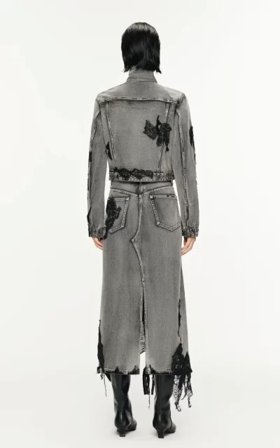 Astra Denim Cropped Jacket - Image 4
