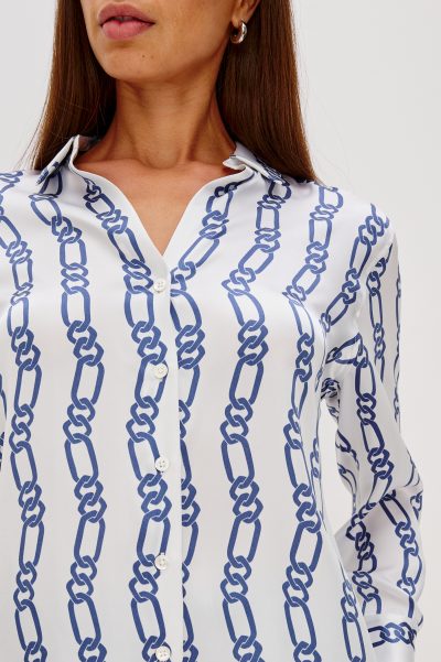 Dorian shirt in chain stripe - Image 4