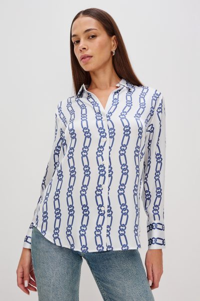 Dorian shirt in chain stripe - Image 5