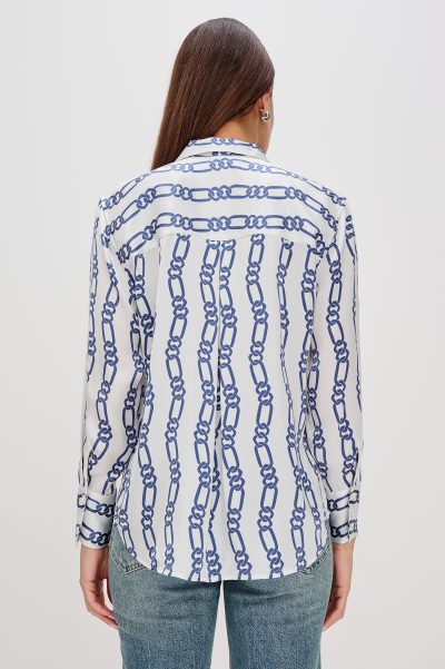 Dorian shirt in chain stripe - Image 2
