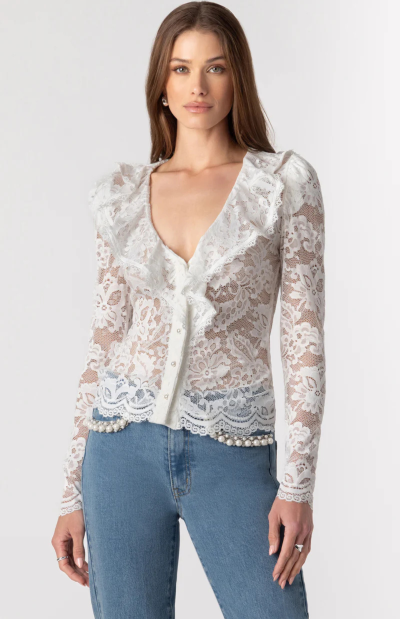Corsa Lace Top