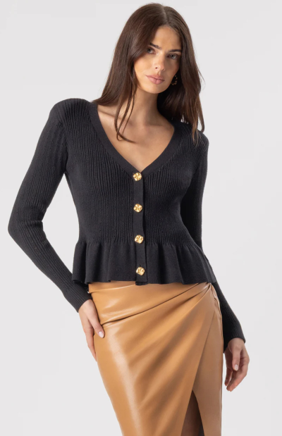 Lirio Pointelle Cardigan