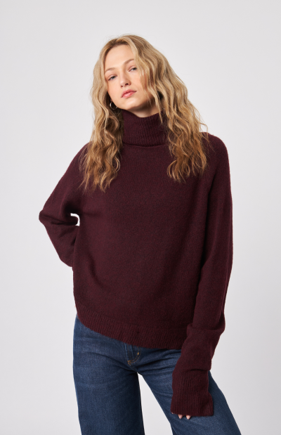 Emmett Sweater in merlot