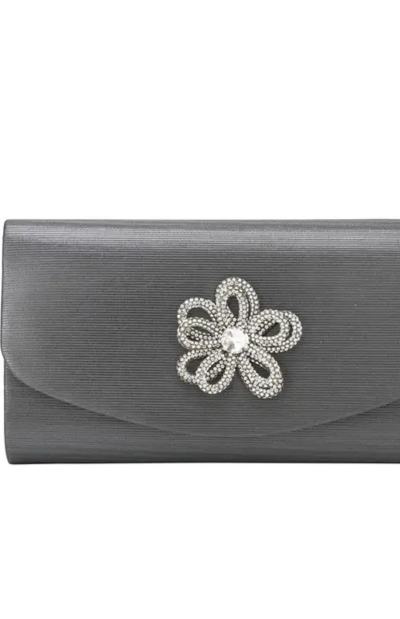 Marva Brooch Clutch Handbag