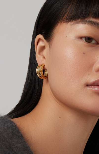 Lennon Hoops in Gold - coming soon