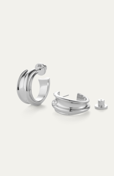 Lennon Hoops in silver - coming soon