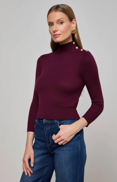 Kamdyn Mock-Neck Top