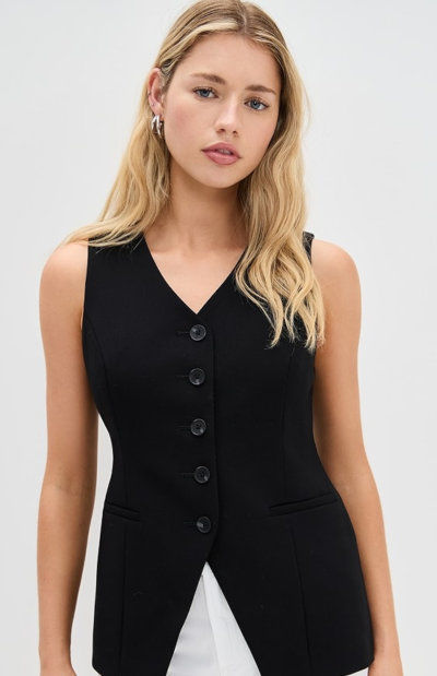 Lila Fitted Vest