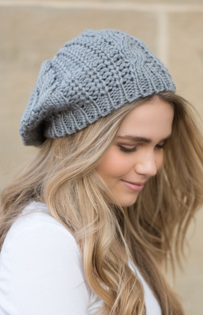 Knit Slouchy Beret