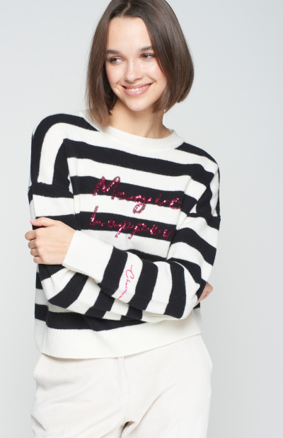 FABIOLA SEQUINS SWEATER - COMING FALL'25