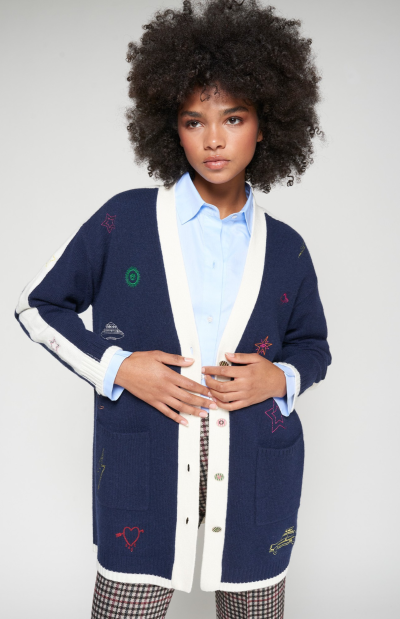EMB LOVE CARDIGAN - COMING FALL'25