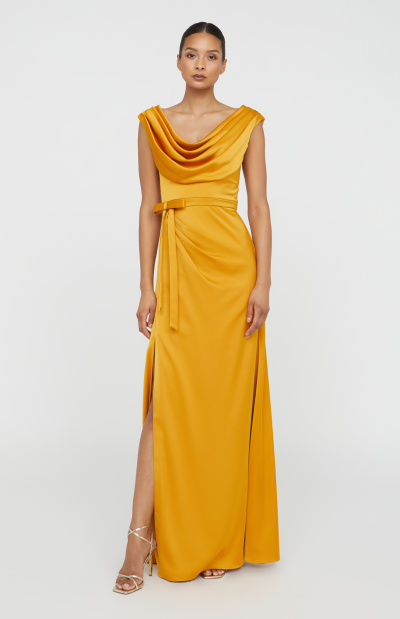 BLAIR COWL DRAPED GOWN