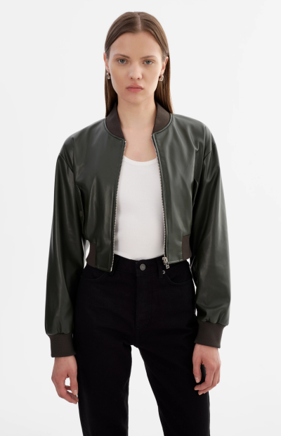 EVELIN Cropped Bomber - coming soon