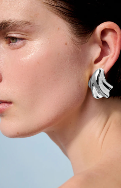 Lydia Earrings in silver