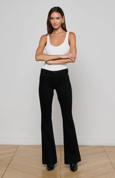 Lenora Low-Rise Flare Jean