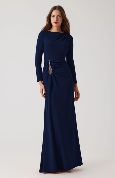 Palina Jewel Applique Gown - coming soon