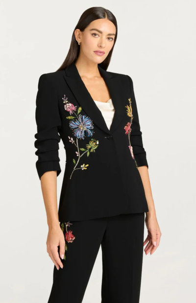 Cheyenne Floral Mixed Blazer