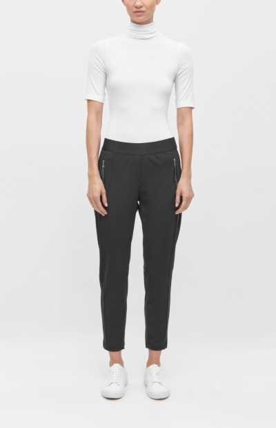 Natina Ribbon Pant in Black