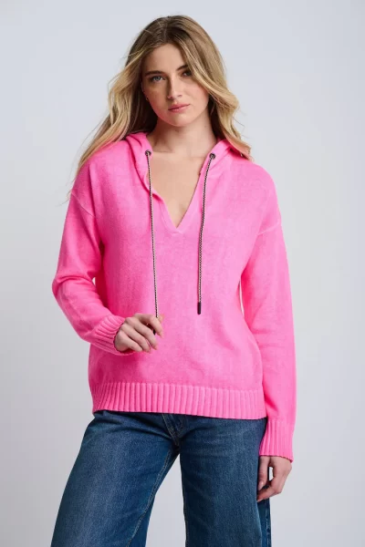 Neon Lights Hoodie in Ultra pink - Image 4