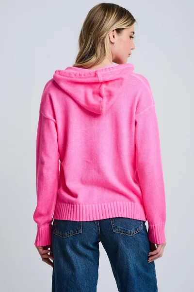 Neon Lights Hoodie in Ultra pink - Image 2
