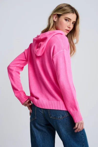 Neon Lights Hoodie in Ultra pink - Image 3