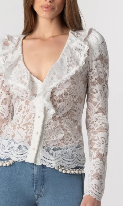 Corsa Lace Top - Image 5