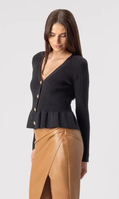 Lirio Pointelle Cardigan - Image 3
