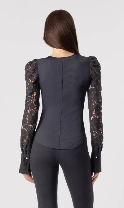 Macoy Lace Combo Top - Image 4
