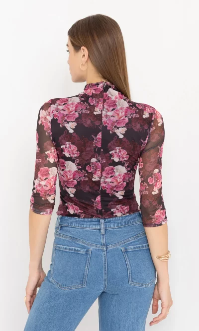 Milo Floral Mesh Bodysuit - coming soon - Image 4