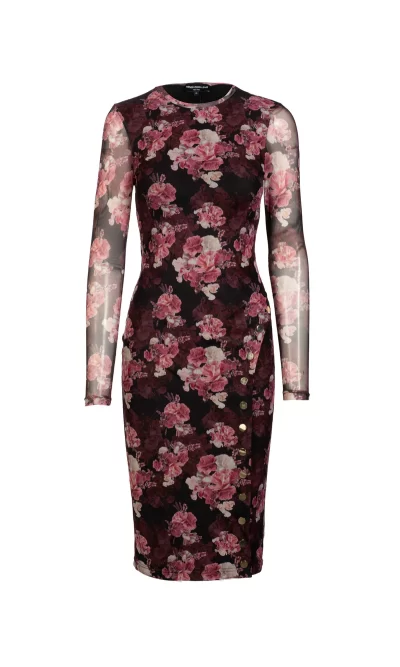 Monique Floral Mesh Dress - coming soon - Image 2