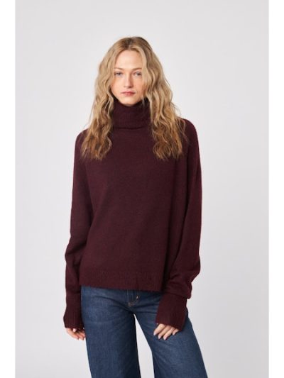 Emmett Sweater in merlot - Image 3