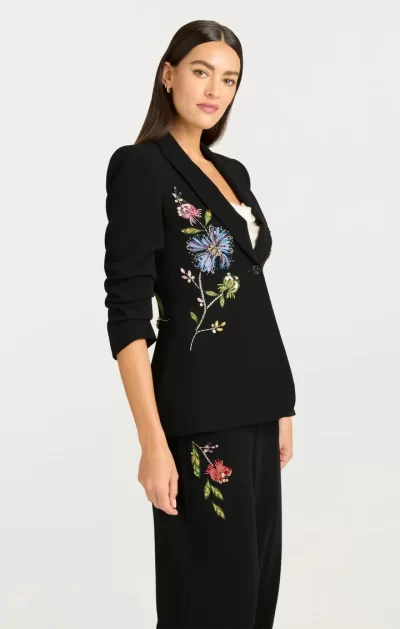 Cheyenne Floral Mixed Blazer - Image 2