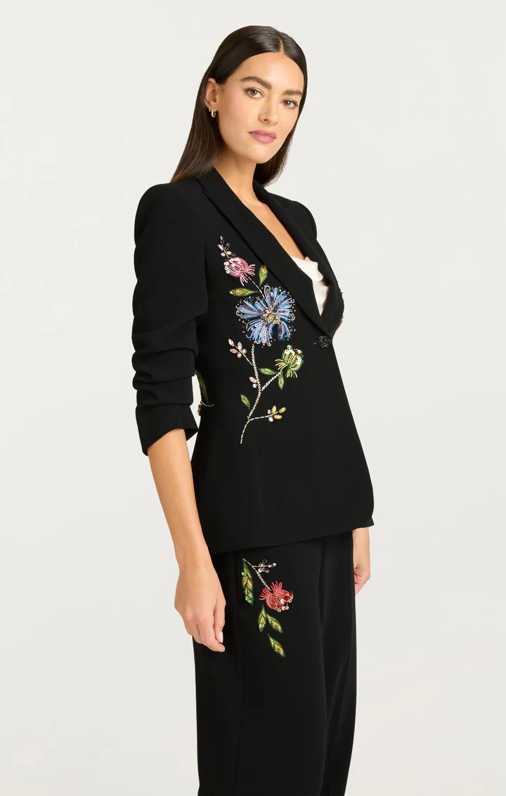 Cheyenne Floral Mixed Blazer - Image 2