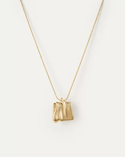 Sundra Pendant Necklace in gold - Image 4