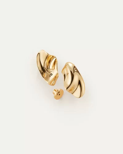 Portia Earrings in gold - Image 3