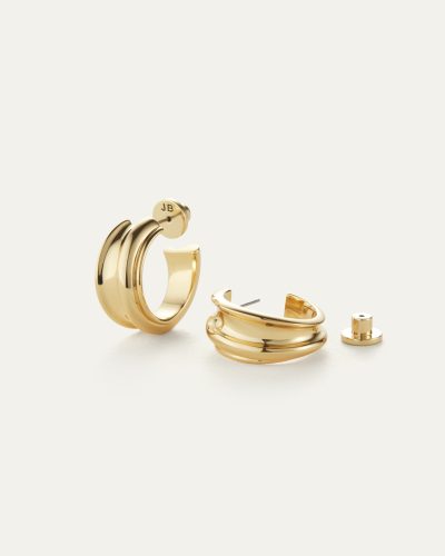 Lennon Hoops in Gold - coming soon - Image 2